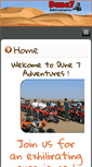 Mobile Screenshot of dune7adventures.com